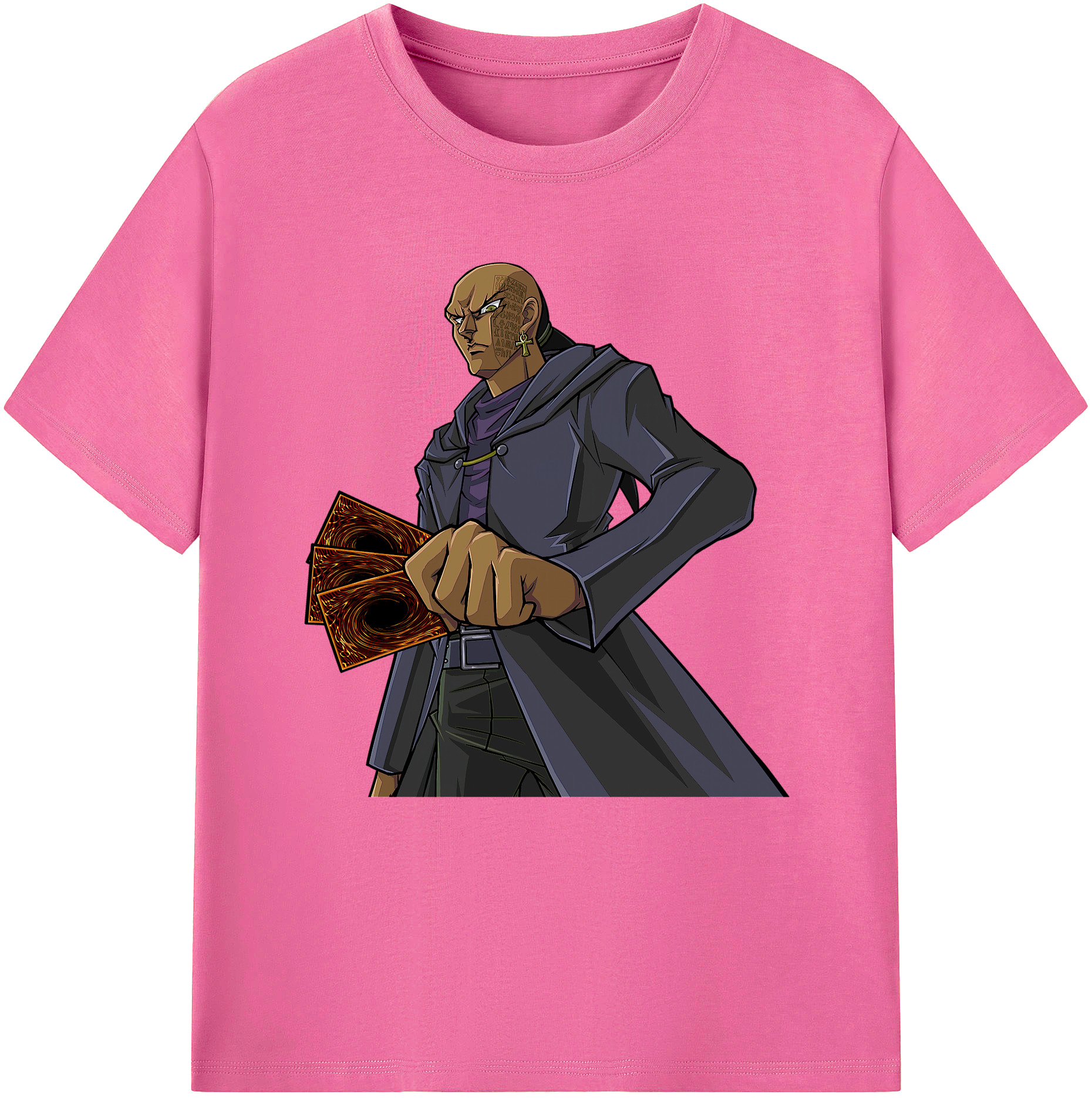 （画像用） 遊☆戯☆王 Yu-Gi-Oh! レディースカジュアルプリントTシャツ（綿100％）